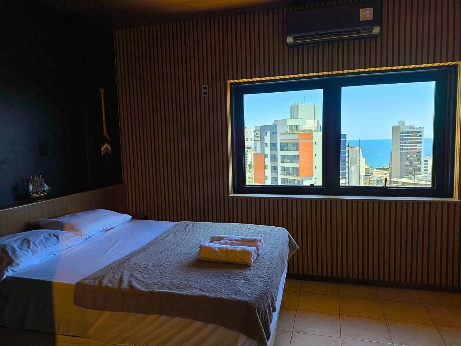 Lindo Apt Vista Mar Completo Com Piscina No Rooftop Do Edf, Proximo Ao Porto Da Barra Salvador Eksteriør bilde